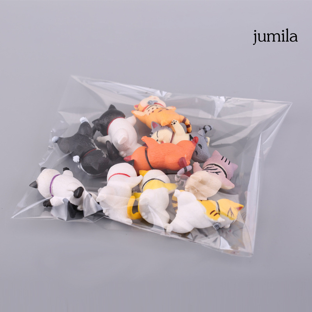 Set 10 Đồ trang trí Mèo Con Trang Trí Bánh Xinh Xắn