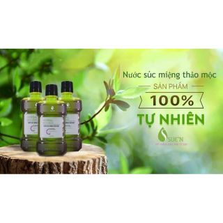 Nước súc miệng thảo mộc Sue'N