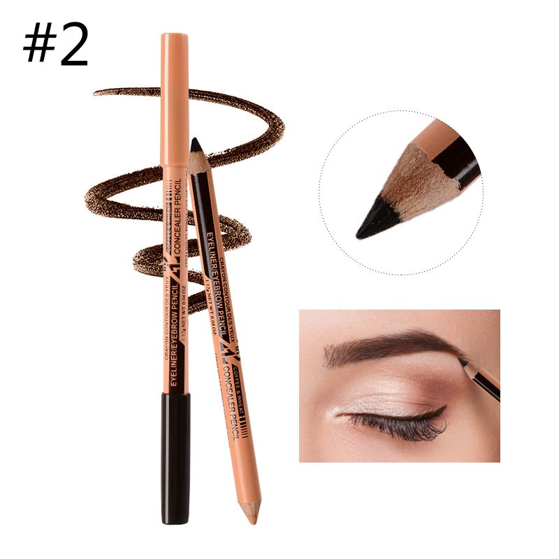 (Hàng Mới Về) Bút Che Khuyết Điểm Kiêm Tạo Khối Hai Đầu Lâu Trôi Chống Thấm Nước Trang Điểm Chuyên Nghiệp | BigBuy360 - bigbuy360.vn