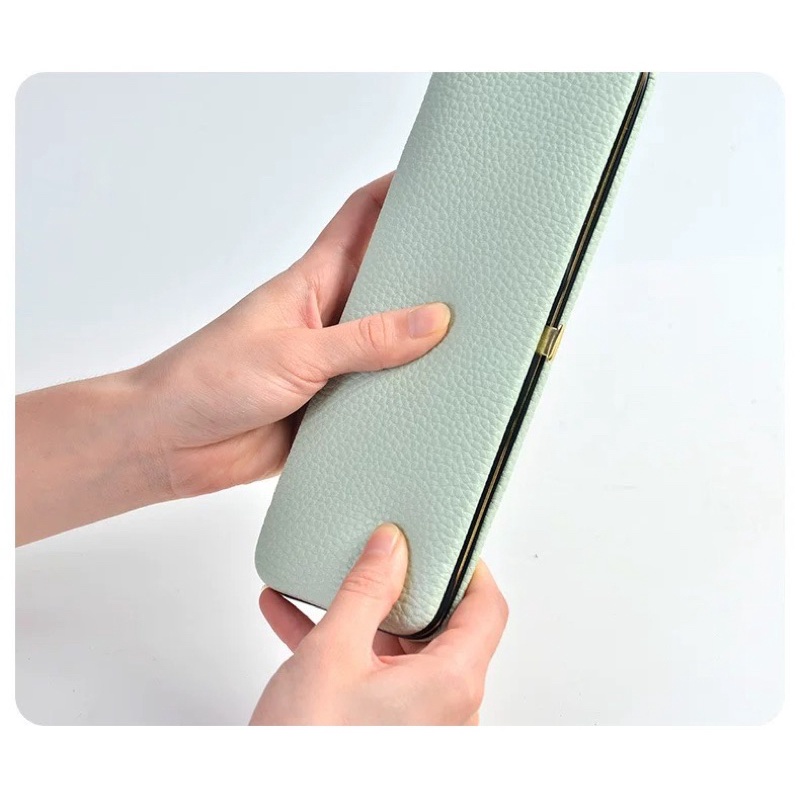 Ví đựng nhíp nối mi chất liệu da cao cấp
