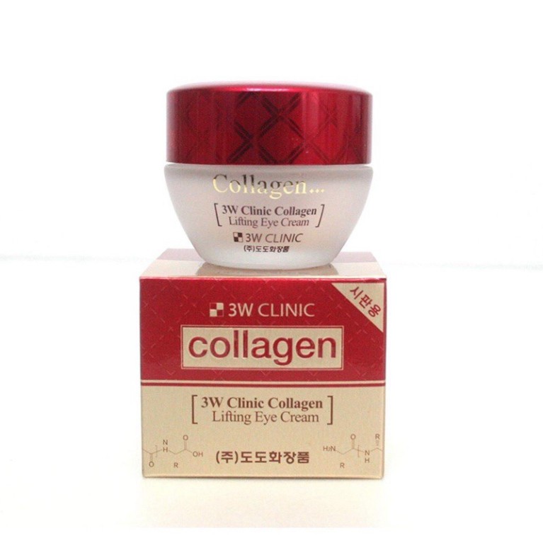 Kem dưỡng da chống lão hóa vùng mắt 3W Clinic Collagen Lifting Eye Cream 35ml