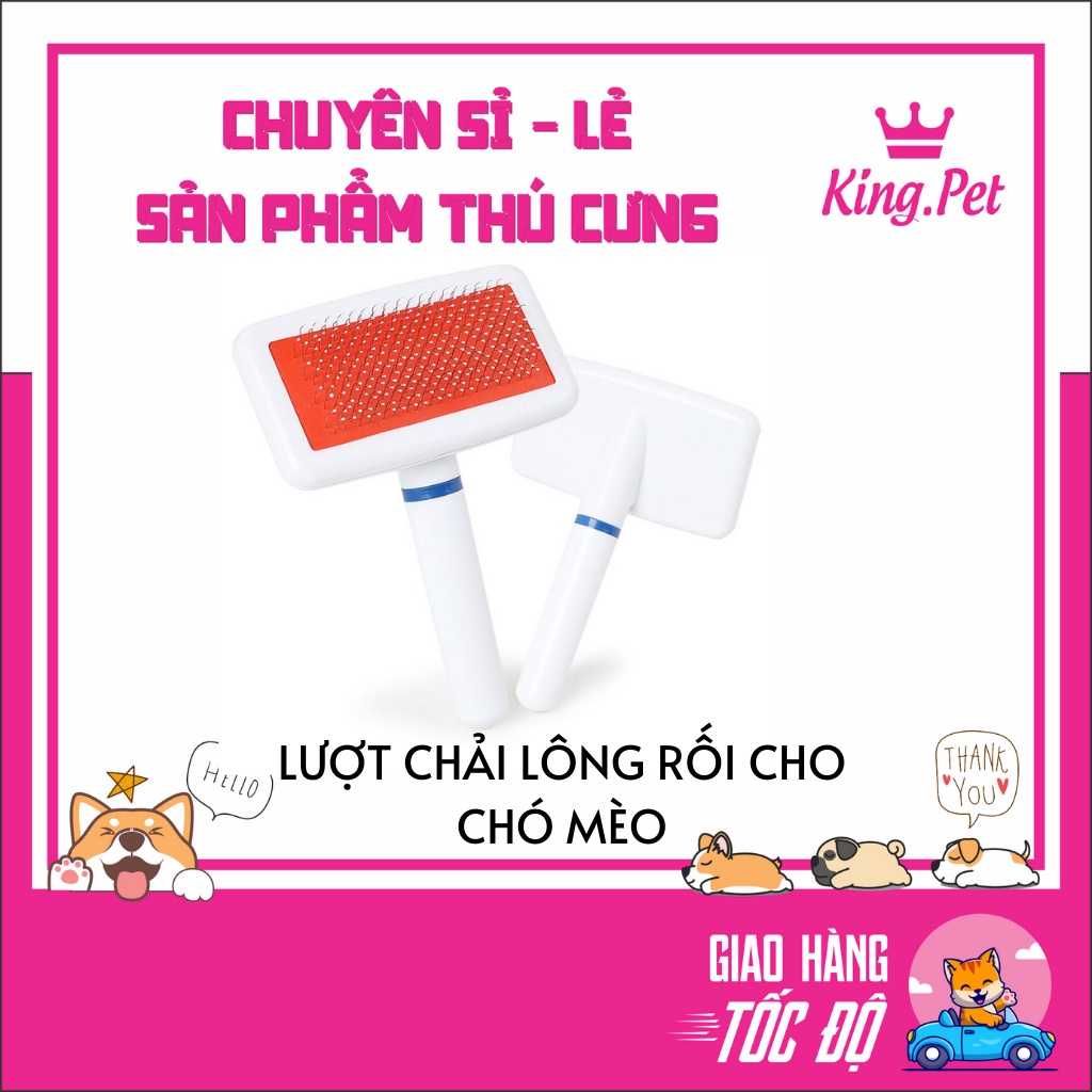 LƯỢC CHẢI LÔNG CHO CHÓ MÈO