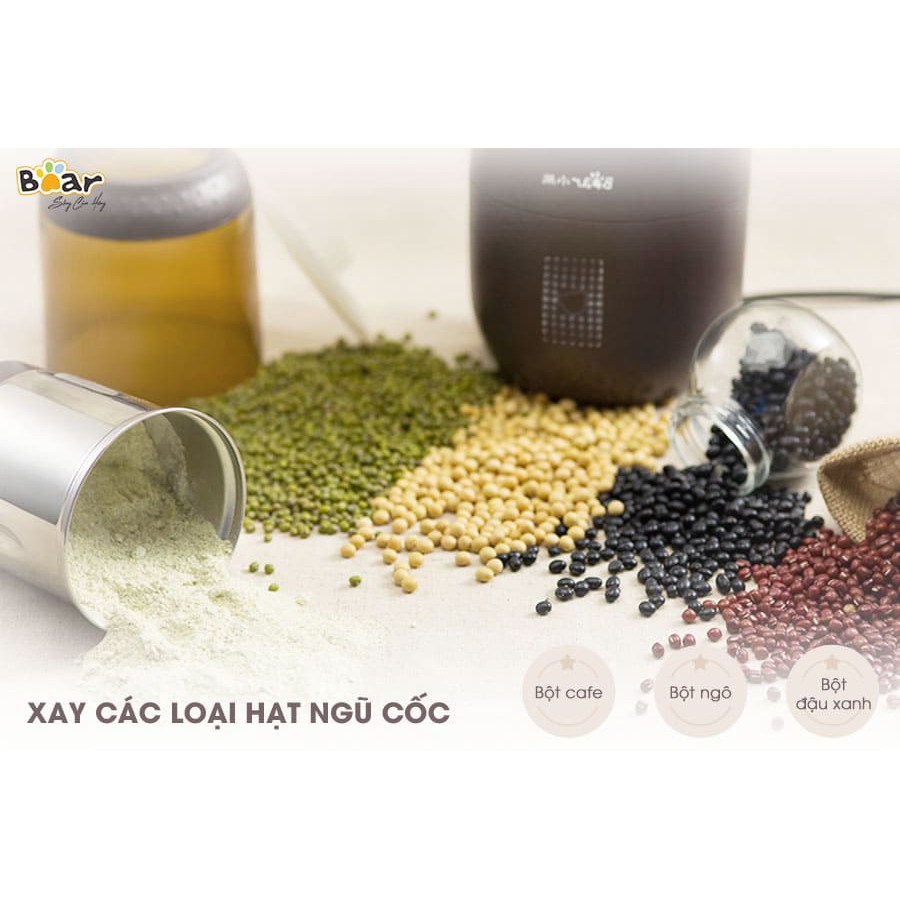 Máy Xay Thực Phẩm khô Bear FSJ-A03D1 (Hàng chính hãng - bảo hành 12 tháng)