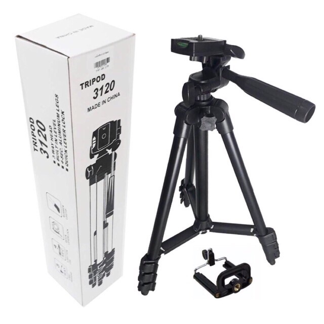 Gậy chụp hình 3 chân Tripod 3120 cho điện thoại máy ảnh | BigBuy360 - bigbuy360.vn