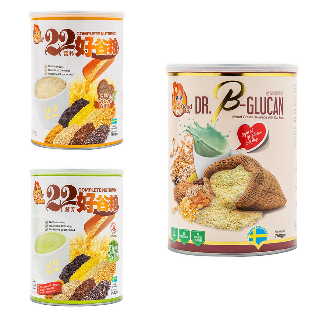 BỘT NGŨ CỐC DINH DƯỠNG GOOD LADY 750G