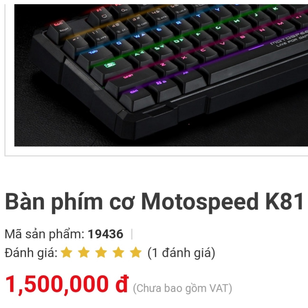 Bàn phím cơ teamwolf ciy2.0 chính hãng qua sử dụng còn tốt