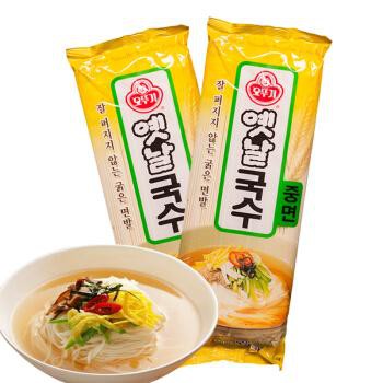 Mì Khô Sợi Nhỏ ( LỚN) Hàn Quốc OTTOGI Gói 500g, 900g, MÌ RAMEN UDON HÀN QUỐC