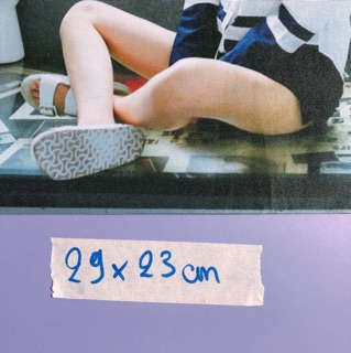 Hình vải ủi cô gái nón trắng (có keo)