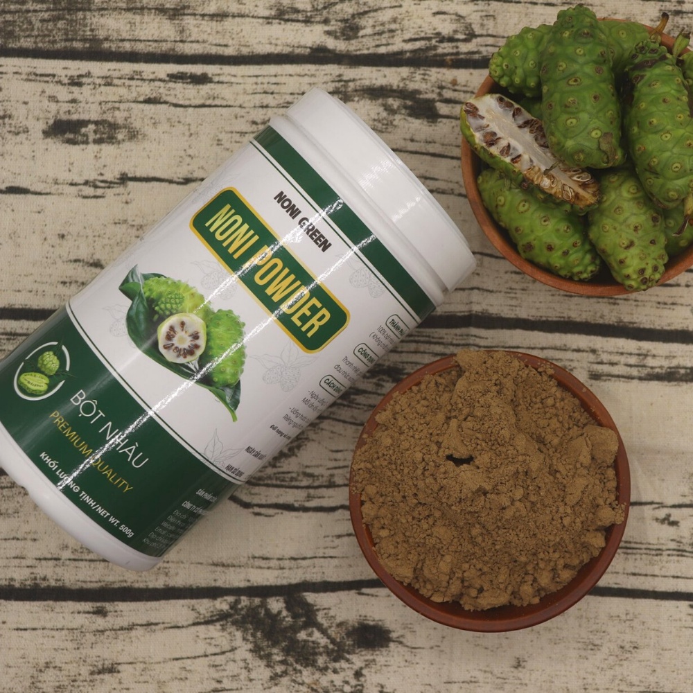 Bột Nhàu  chai nhựa 500g bột