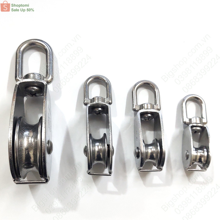 Ròng rọc đơn bằng inox 304 không gỉ M20-M25-M32-M50 tùy chọn