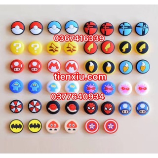 (Thanh lý)Bọc analog Nintendo switch joycon nấm mario set 2 cái