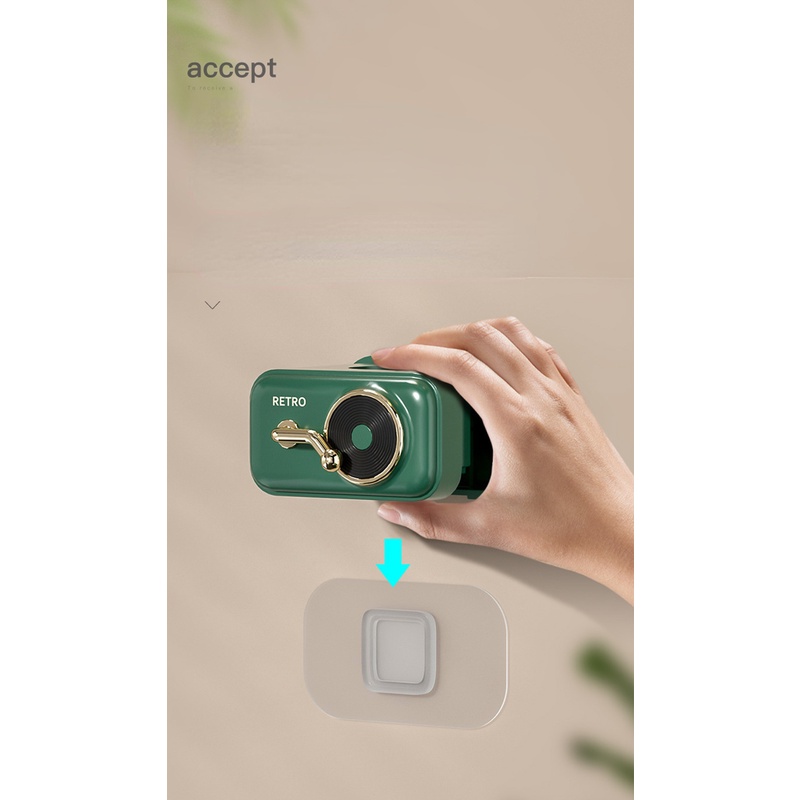 Móc Treo Cây Lau Nhà Gắn Tường Không Cần Khoan Tiện Dụng Sang Trọng