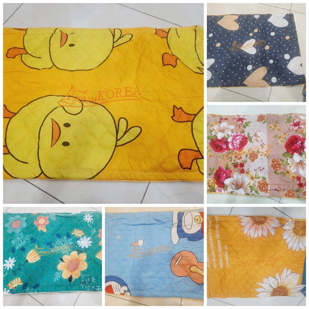 Áo Gối cotton poly thêu chần bông