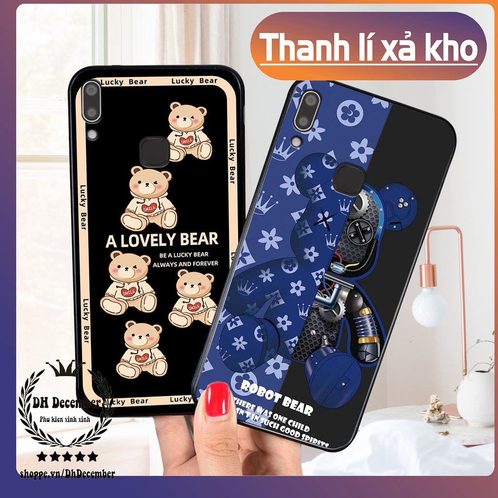 Ốp lưng Vivo Y91 / Y93 / Y95 in hình 3D lucky, gấu Brick xinh xắn - KHÔNG NÊN BỎ LỠ