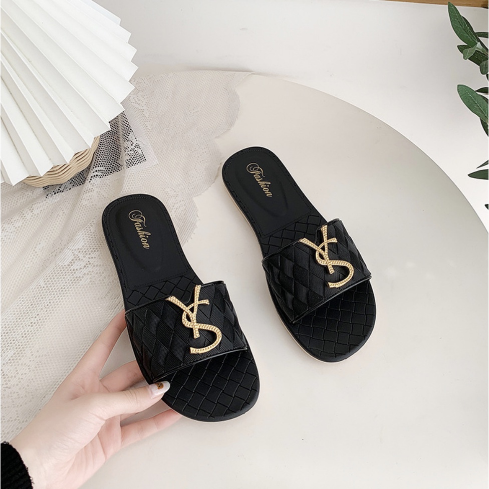 Dép Nữ Đế Bệt Quai Ngang Thoải Mái Thời Trang Trend