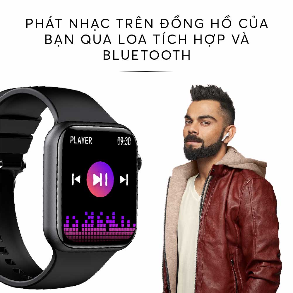 Đồng hồ thông minh FireBoltt Ring - Hãng phân phối chính thức | Nghe gọi | Chống nước | Đo nhịp tim, bước chân | Màn HD