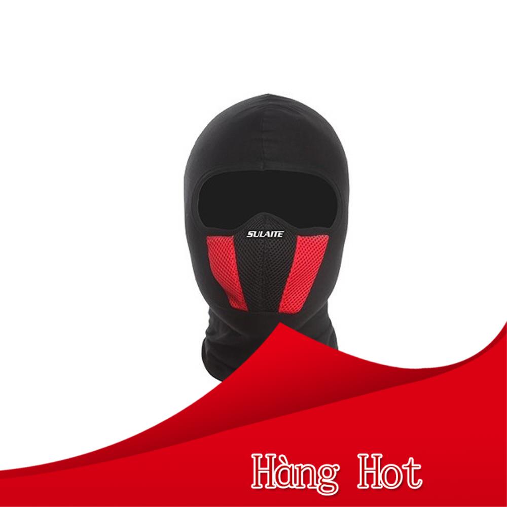 Nón cotton che nắng cả đầu chắn gió phong cách ninja