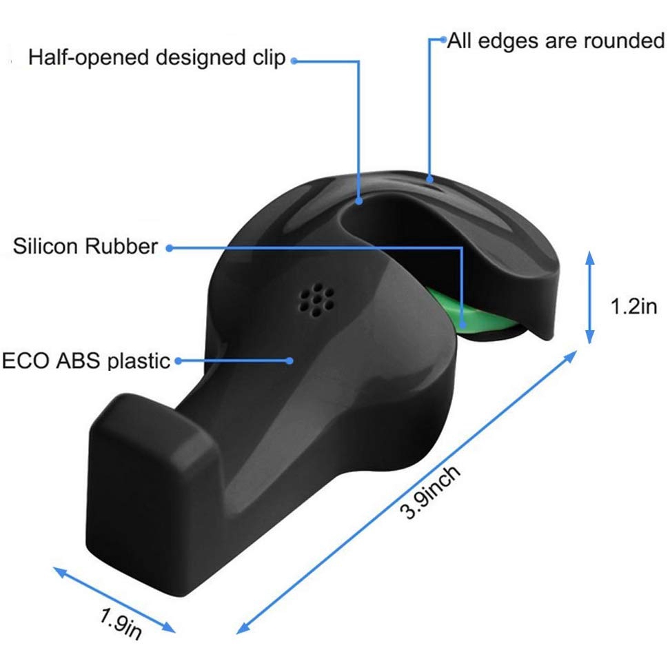 Bộ 2 Móc Treo Đồ Sau Ghế Xe Hơi