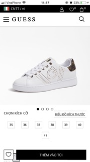 Giày Sneaker Guess Chính Hãng 💯%