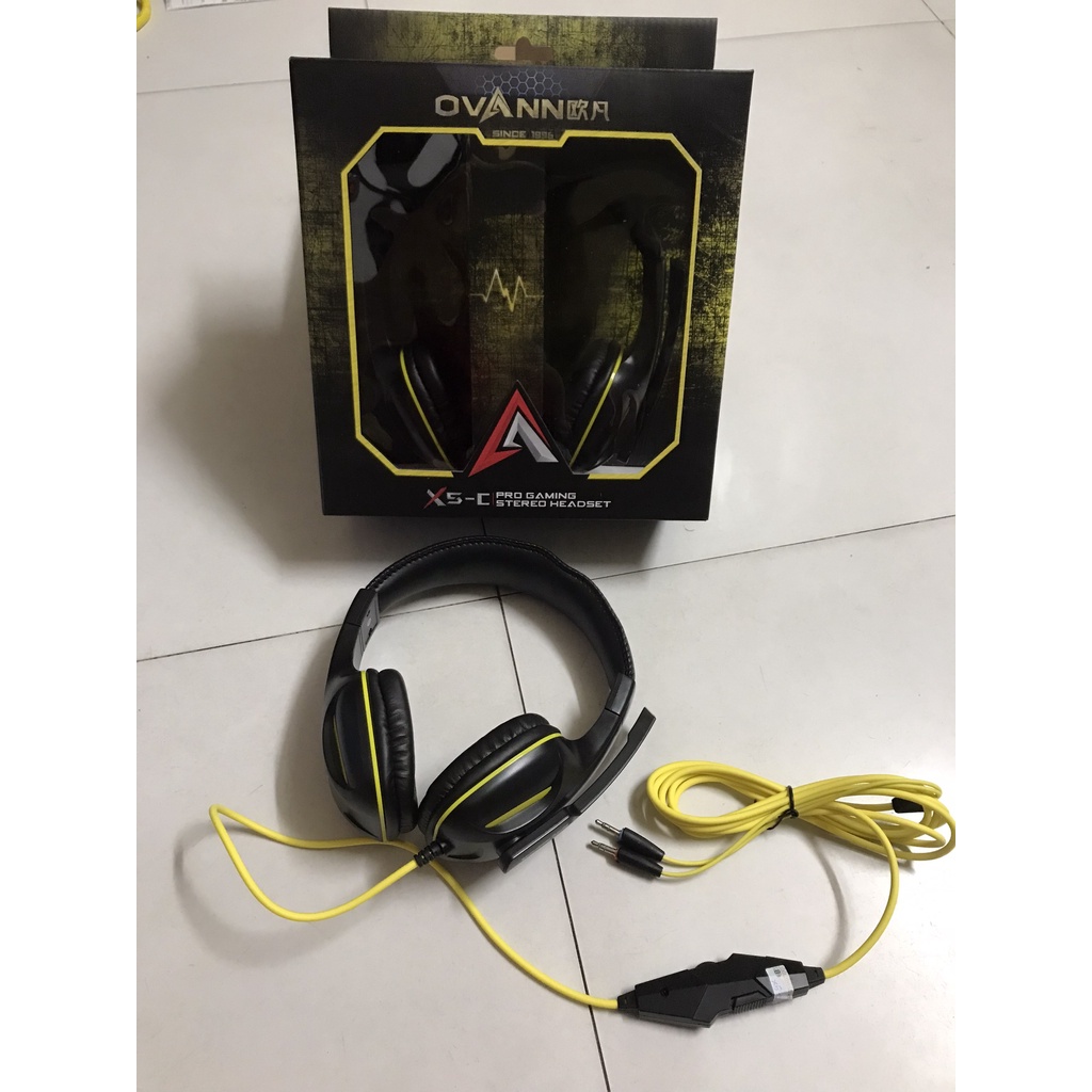 Tai Nghe Chụp Tai Ovann X5-C Cho Game Thủ - NTH - Giao màu ngẫu nhiên