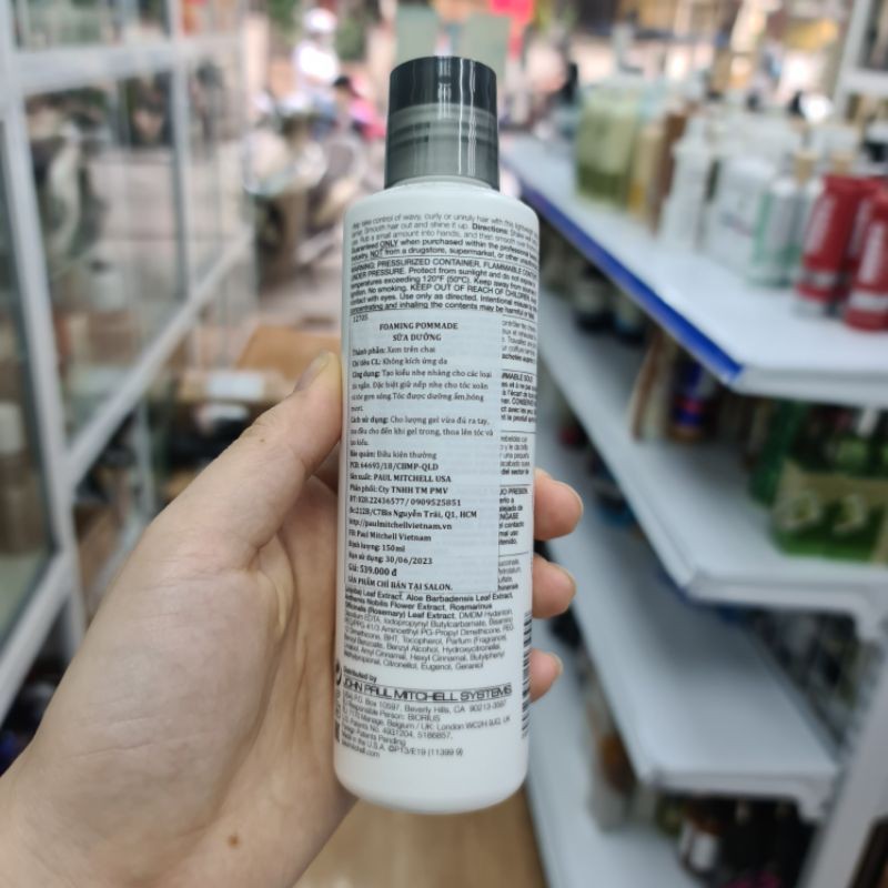 Sữa dưỡng Paul Mitchell Foaming pommade 150ml