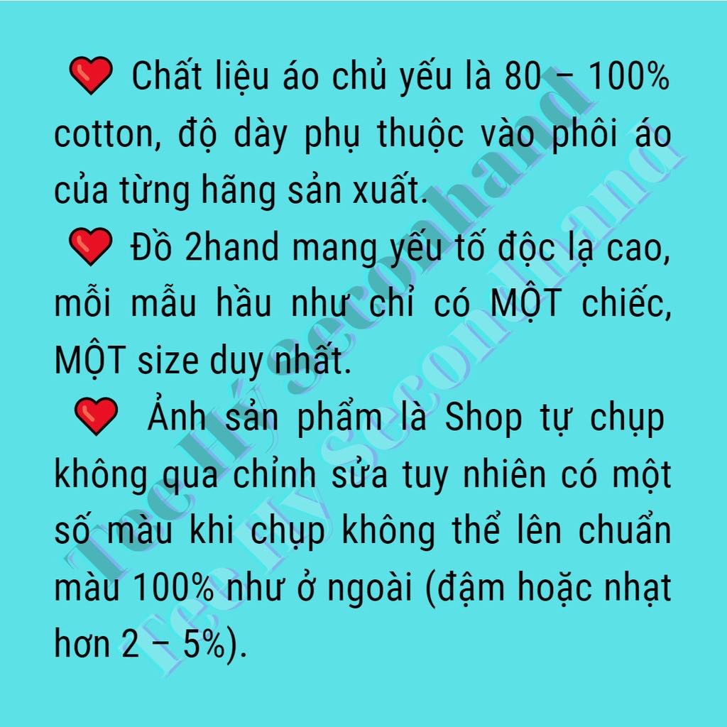 ÁO THUN MỸ UNISEC 2HAND-ÁO PHÔNG SECONDHAND