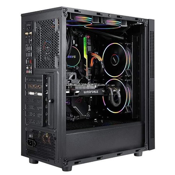 Vỏ máy tính Sama 3502 Led RGB (ATX, MicroATX, Mini-ITX)