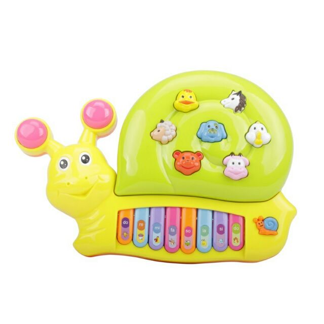 Đồ chơi đàn piano hình ốc sên SHOP MẸ BÚN