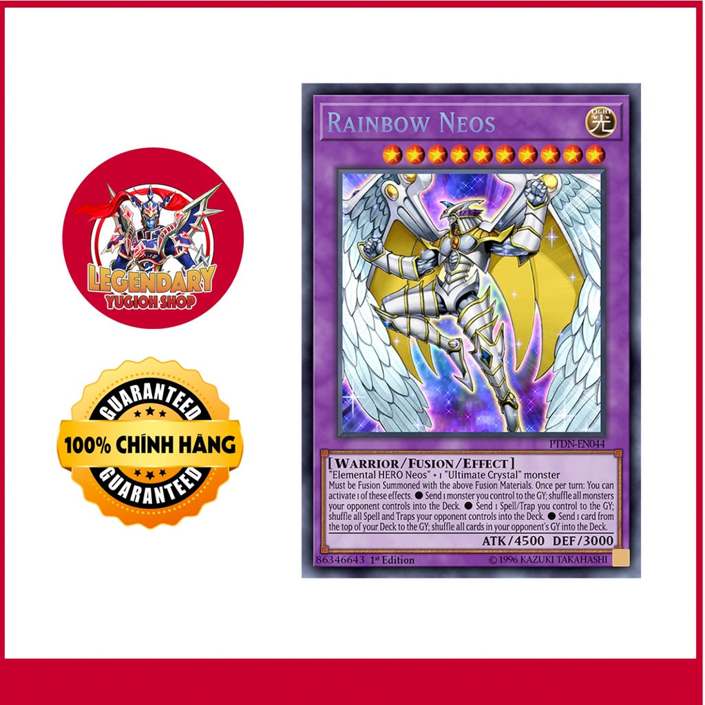 [Thẻ Bài Yugioh Chính Hãng] Rainbow Neos