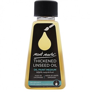 DẦU LANH ĐẶC - MONT MARTE THICKENED LINSEED OIL 125M