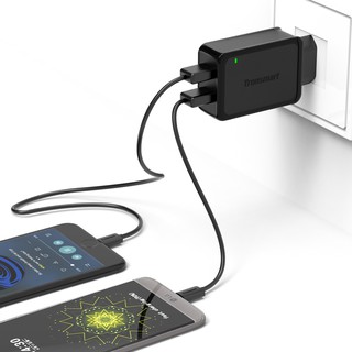 Adapter sạc Tronsmart 36W 2 cổng QC 3.0 W2TF