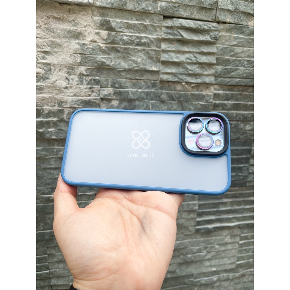 Likgus Matte Classic ốp lưng nhám viền sierra blue