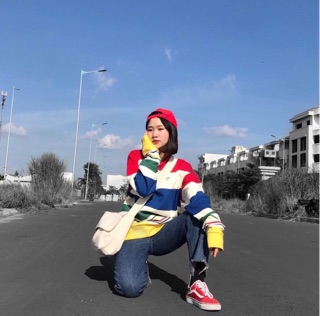 Túi bì thư message ulzzang Hàn Quốc (có sẵn, vừa a4)
