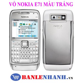 VỎ NOKIA E71 MÀU TRẮNG