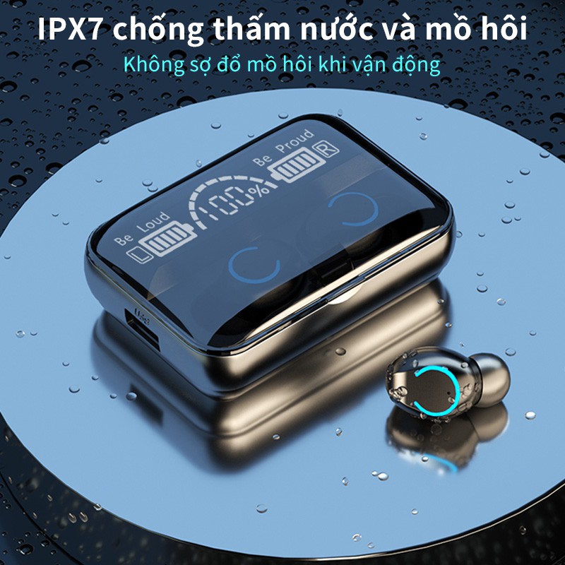 Tai nghe Bluetooth F9-47 không dây cảm ứng TWS mini