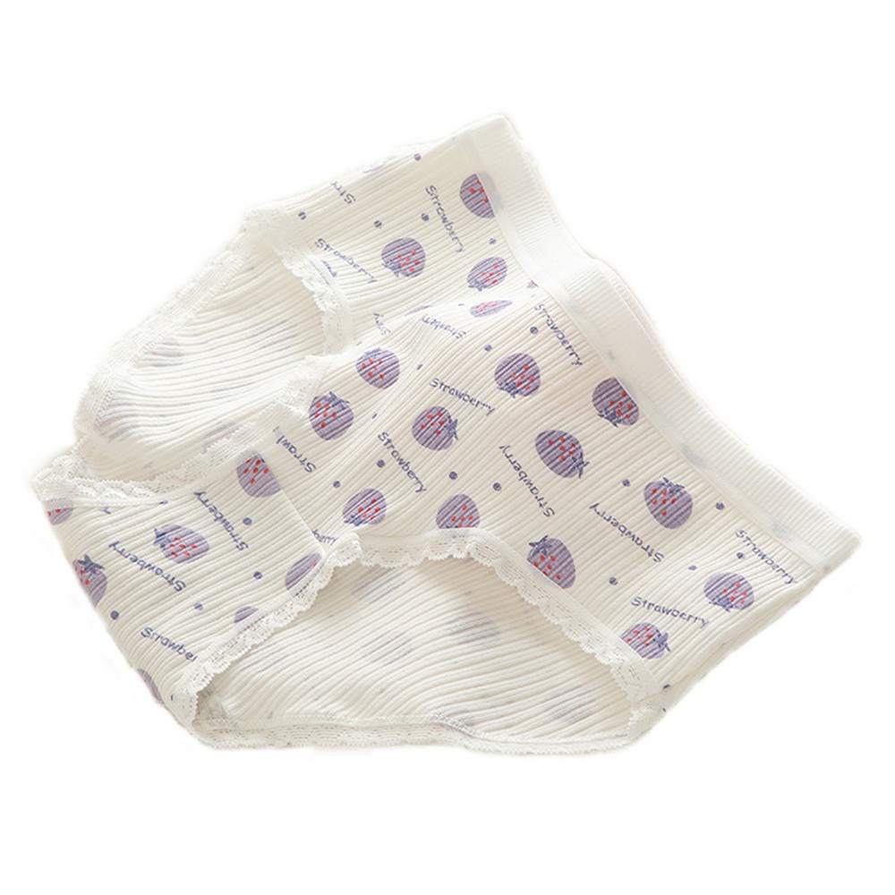 Quần Lót Cotton Lưng Vừa Thoải Mái Thời Trang Cho Nữ