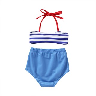 Bộ Đồ Bơi Bikini 2 Mảnh Cho Bé Gái