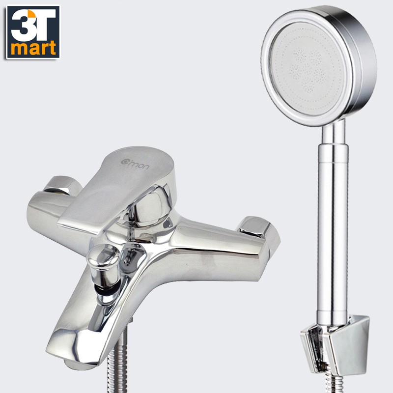 Bộ vòi sen tắm tăng áp nóng lạnh C'MON CB-311 (nhôm)