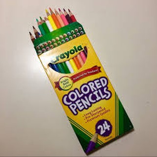 Crayola Pencils 24 ( Bút chì 24 màu dạng dài)