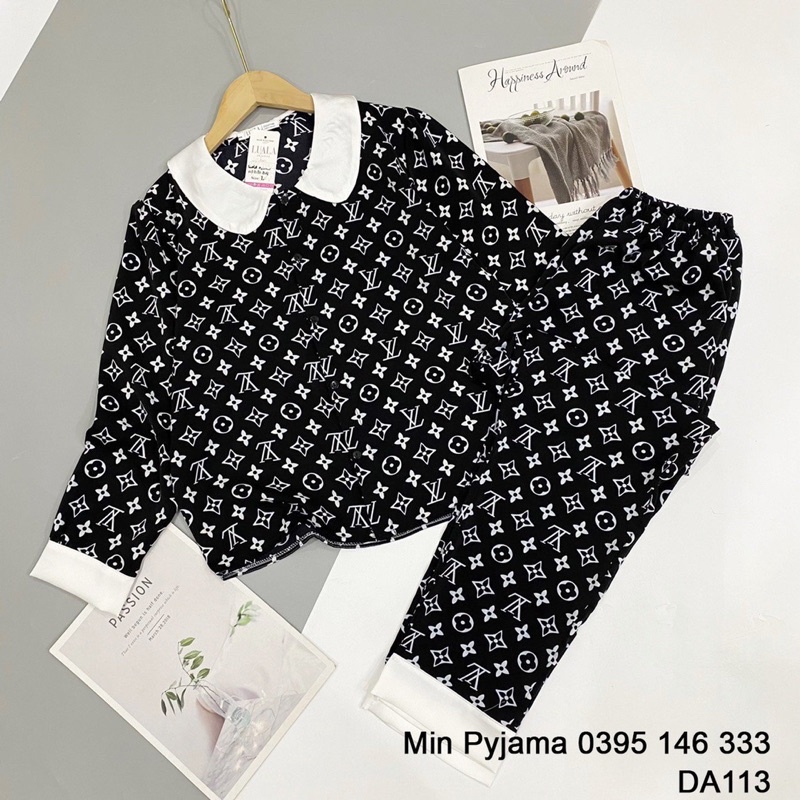 BỘ NGỦ LỤA SATIN Dài  DÀI - Bộ Pyjama mặc nhà siêu mát quần dài | BigBuy360 - bigbuy360.vn