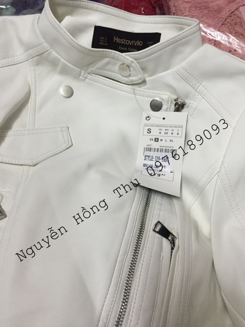 Áo da chất đẹp, Áo khoác cao cấp dài tay AD3607 - NhiNhiShop | BigBuy360 - bigbuy360.vn