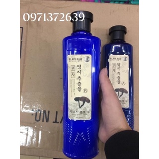 nhuộm đen phủ bạc tóc linh chi