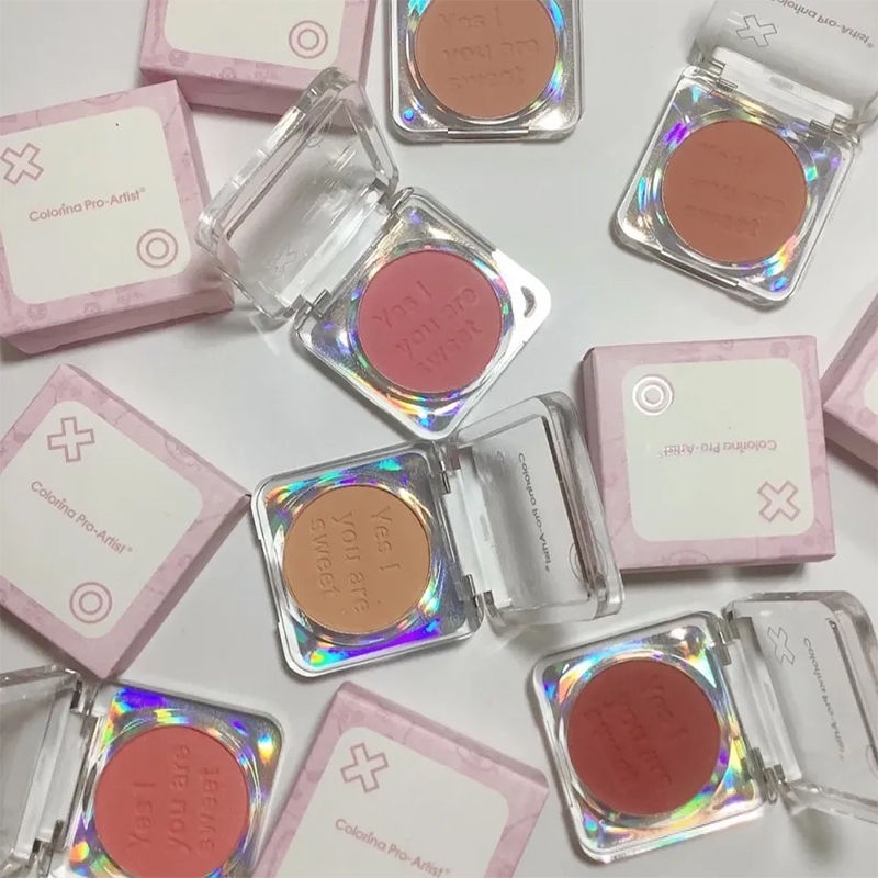 [Hàng mới về] Phấn Má Hồng Trang Điểm Chuyên Nghiệp Chống Thấm Nước Thương Hiệu Colorina