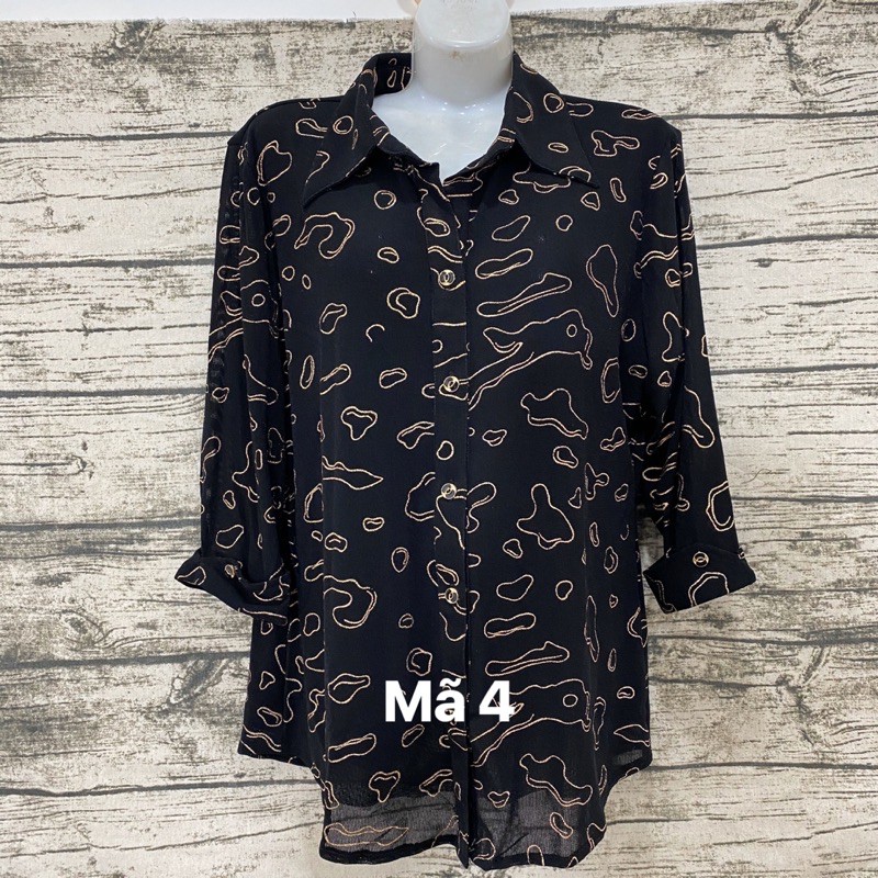 Áo sơ mi thun lưới trung niên