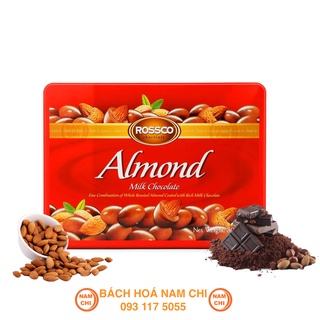 Hộp Socola Bọc Hạnh Nhân Rossco Almond - Malaysia