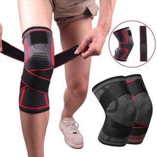 1 Máy Tính Kép Áp Lực Miếng Lót Đầu Gối Nẹp Dây Đeo Có Thể Tháo Rời Hỗ Trợ Đầu Gối Crossfit Thể Dục Chạy Bộ Thể Thao Bảo Vệ Đầu Gối
