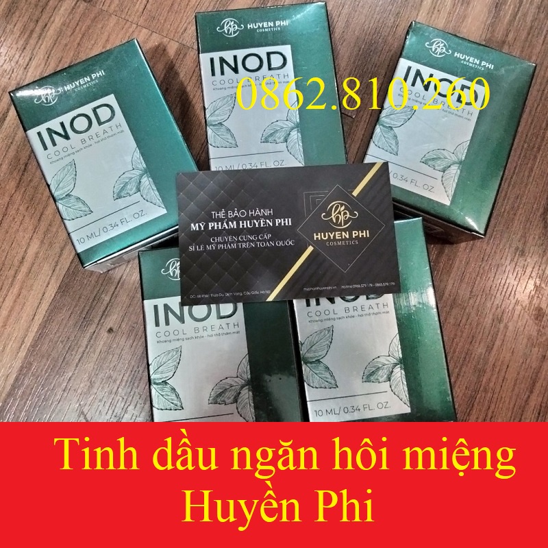 Tinh Dầu Răng Miệng Huyền Phi Inod Hết Hôi Miệng Nhiệt Miệng Sâu Răng Chảy Máu Chân Răng Viêm Họng Viêm Amidan Hiệu Quả