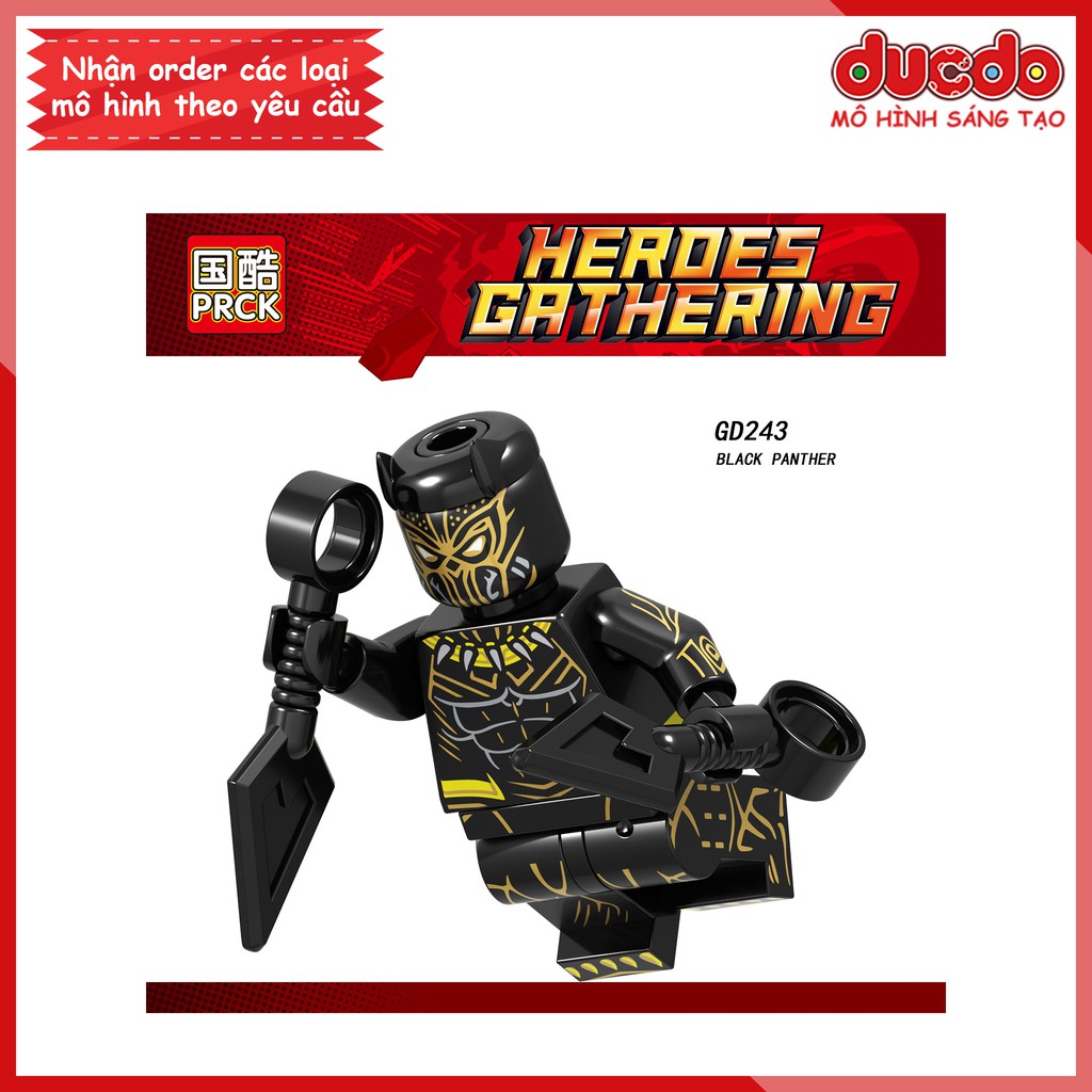 Minifigures các nhân vật trong Endgame - Đồ chơi Lắp ghép Xếp hình Mô hình Mini Iron Man EndGame LeLe GD 238 - 245