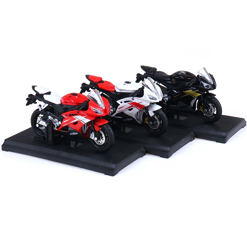 Mô Hình Xe Mô Tô Yamaha Yzf-R6 Yzf R6 Tỉ Lệ 1:18