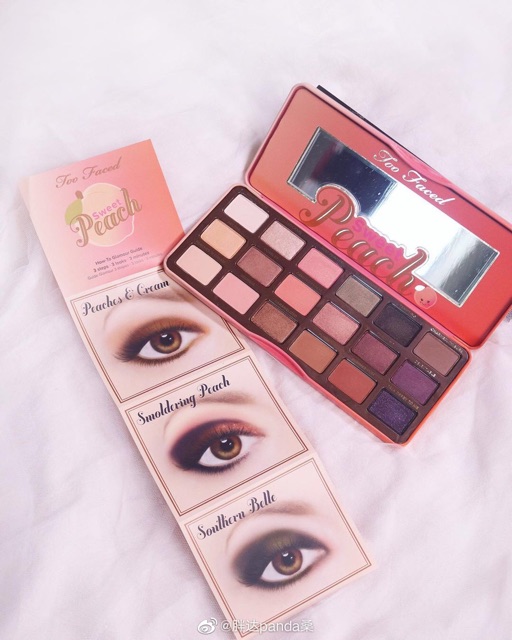 Bảng phấn mắt Too Faced - Sweet Peach Eye Shadow Collection Palette
